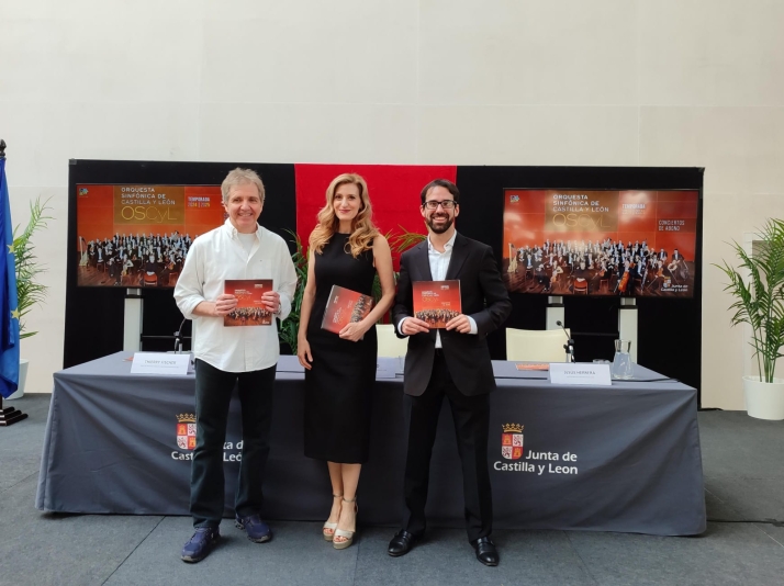 La Orquesta Sinfónica de Castilla y León apuesta por la excelencia artística y la internacionalización en la nueva temporada