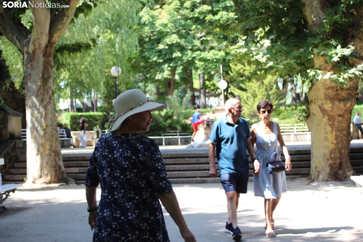Comienza un fin de semana soleado y caluroso en Soria