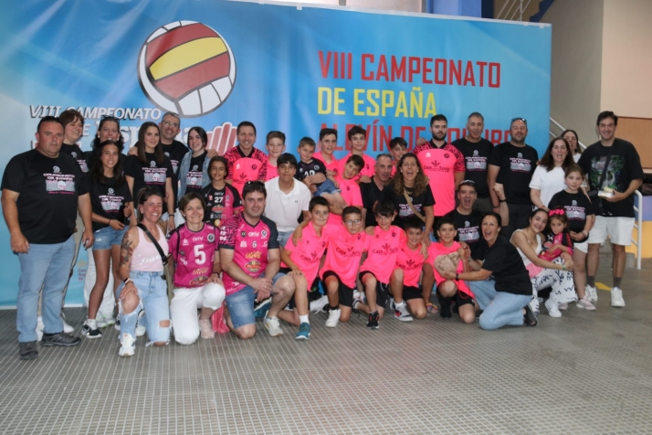 El alevín masculino del Sporting Santo Domingo hace historia y se mete en la final del Campeonato de España