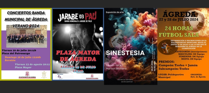 Amplio programa de actividades para cerrar julio en Ágreda