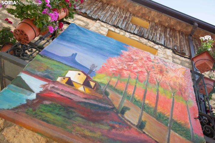 GALERÍA | Ingenioso y laborioso abanico de colores en la Balconada de Castillejo