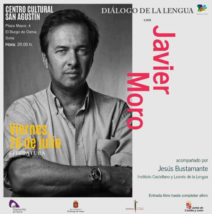 El escritor Javier Moro, en los cursos de verano Santa Catalina