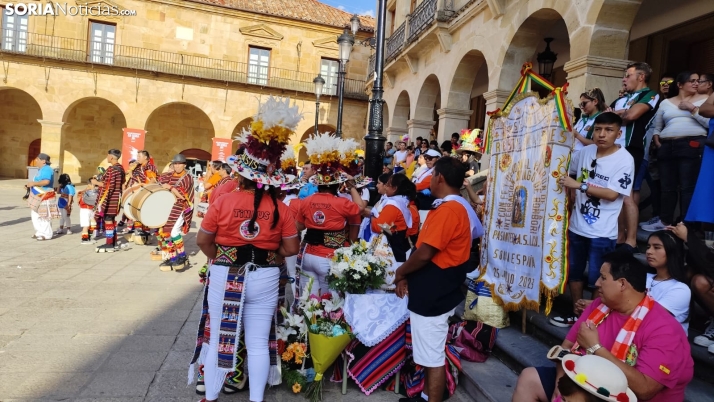 Los colombianos en Soria celebran su fiesta