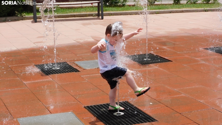 Suben las máximas en Soria para acercarnos a la primera ola de calor del verano