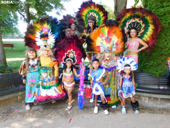En imágenes: Latinos de toda España se reúnen en Soria para celebrar el Día de Santiago Bombori