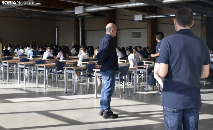 Los resultados de la prueba extraordinaria de la EBAU en Soria, los más bajos del distrito UVa 
