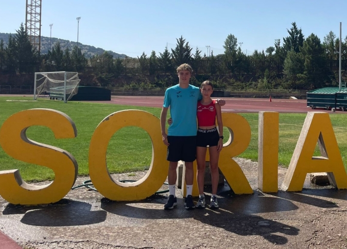 Soria, representada en el campeonato de España de pista al aire libre sub-16