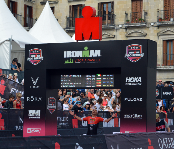 Javier Laorden, el superatleta soriano: Completa su primer Ironman en menos de 10 horas y media