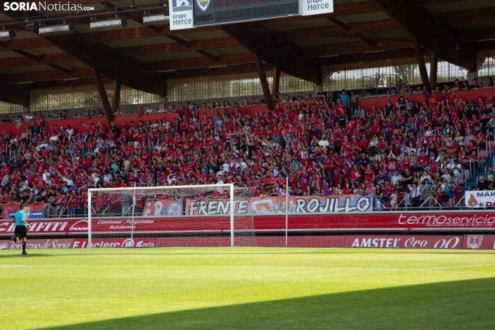 El Numancia se cuela en el Top-10 de equipos con más socios en Segunda RFEF en su primera semana de campaña de abonados