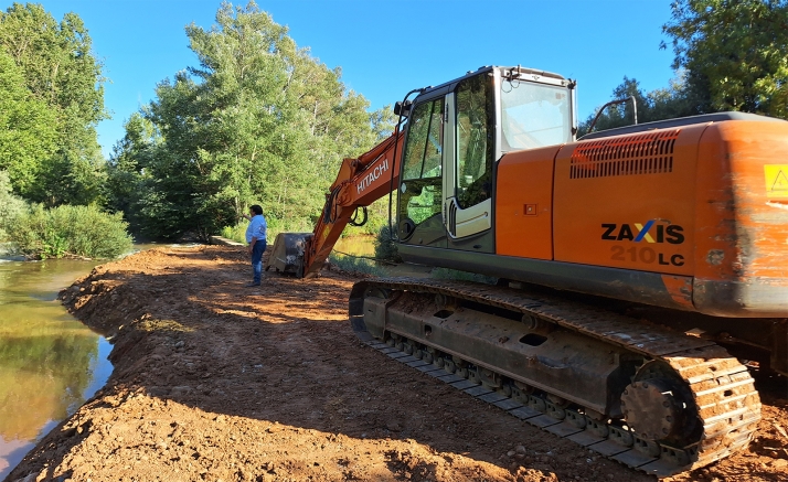 Comienzan las obras de restauración del puente medieval en Almazán