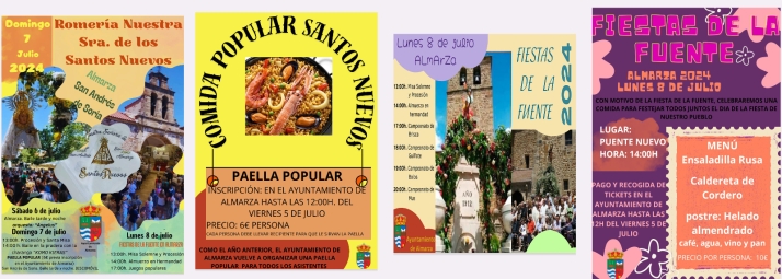 Almarza y San Andrés de Soria celebran y honran este fin de semana a los Santos Nuevos