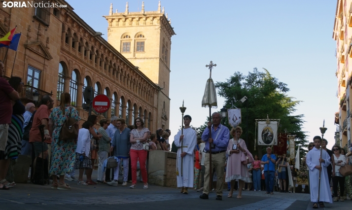 Una imagen de la procesión de este martes. /PC
