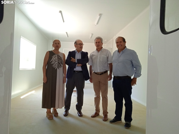 La nave nido para el obrador provincial ubicada en El Royo comenzará a funcionar en menos de un mes