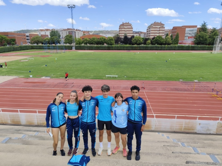 Soria consigue tres medallas en la prueba autonómica de atletismo disputada en Palencia