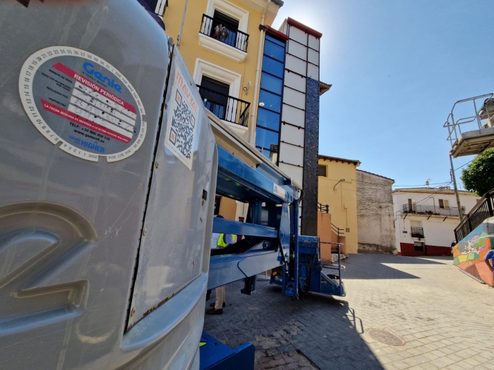 Borobia estrenará, en breve, el ascensor de su ayuntamiento