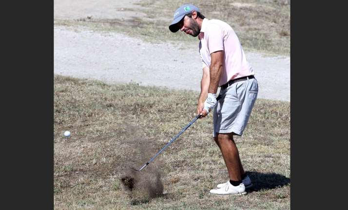 El golfista soriano Daniel Berná, de nuevo entre los mejores en el Circuito de Profesionales de Madrid