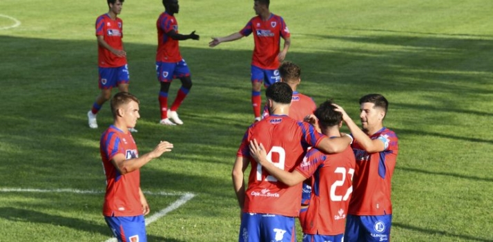 El Numancia golea al Alavés B en Quintana (5-0)