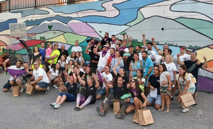 La escudería Bnnoracing, de fiesta en Borobia