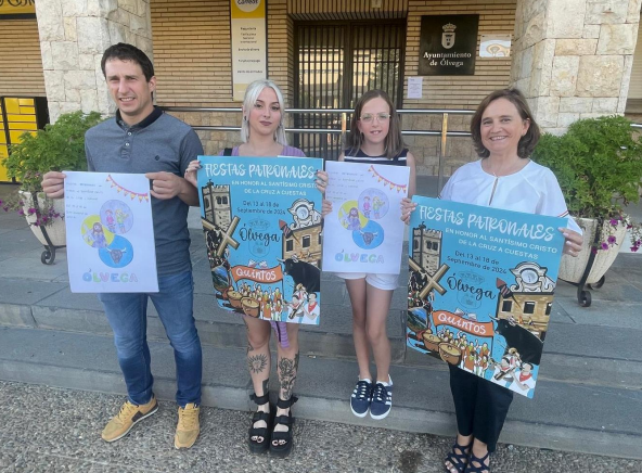 Ólvega ya tiene los carteles anunciadores de sus fiestas en honor al Santísimo Cristo de la Cruz a Cuestas