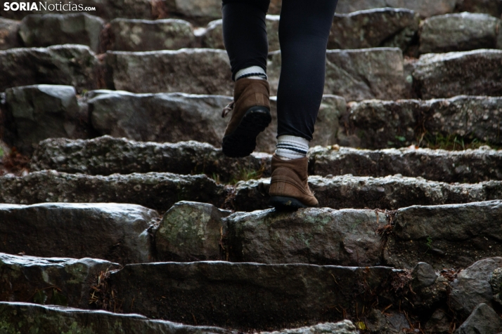 Marcha solidaria a favor de Autismo Soria en Duruelo de la Sierra