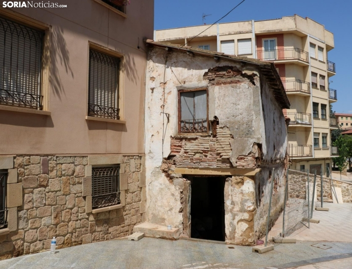 Mantener la historia familiar y la última casa medieval de Soria, el sueño de Juan Ruiz
