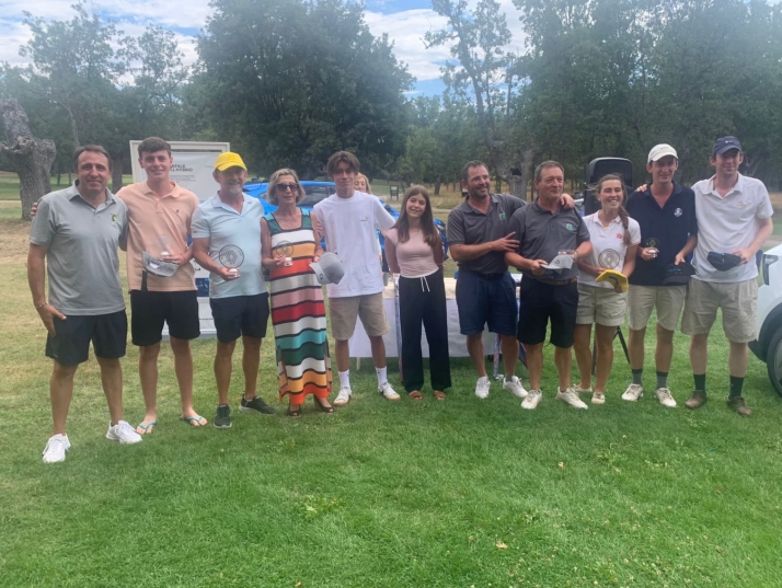 El Club de Golf de Soria reúne a más de 70 jugadores en un torneo apasionante