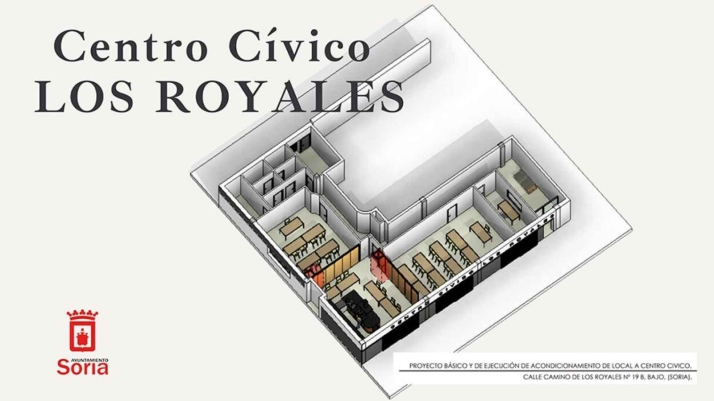 El Ayuntamiento licita las obras de adecuación del centro cívico de Los Royales con dos aulas, un espacio de cocina y oficinas