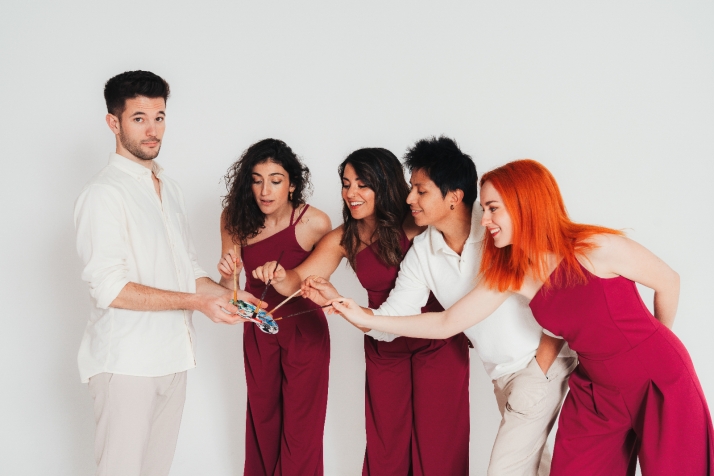 El Dianto Reed Quintet fusiona música, artes plásticas e inteligencia artificial en un original programa que presenta en el Otoño Musical Soriano