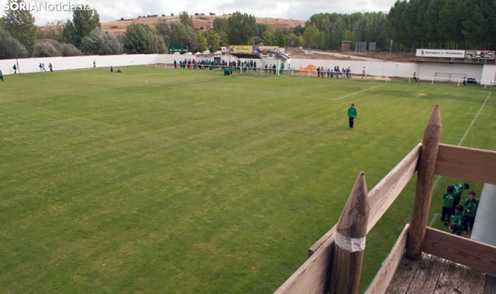 Garray conmemora el domingo los cincuenta años de su campo de fútbol
