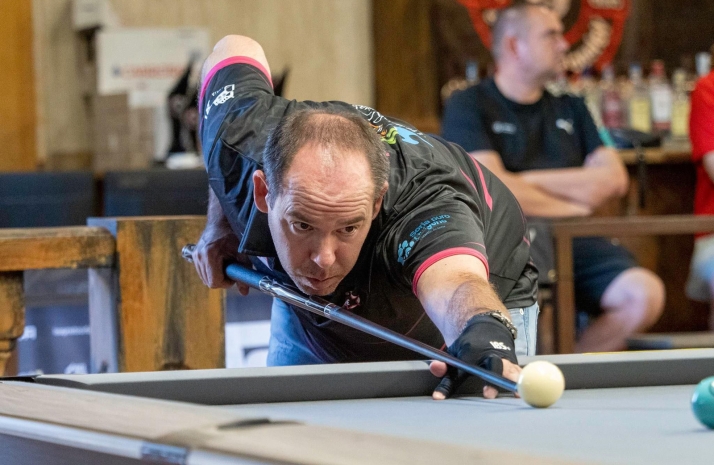 Meritoria actuación del billarista Iñaki Pardo en Valencia