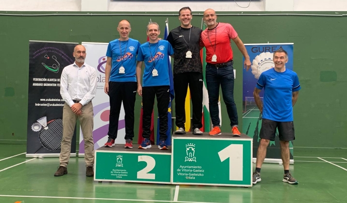 Soria brilla en el Máster Nacional de Bádminton en Vitoria