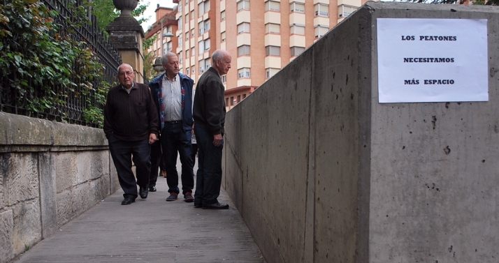 Exconcejales del Ayuntamiento de Soria critican al el actual gobierno municipal por el embudo enquistado del Espolón