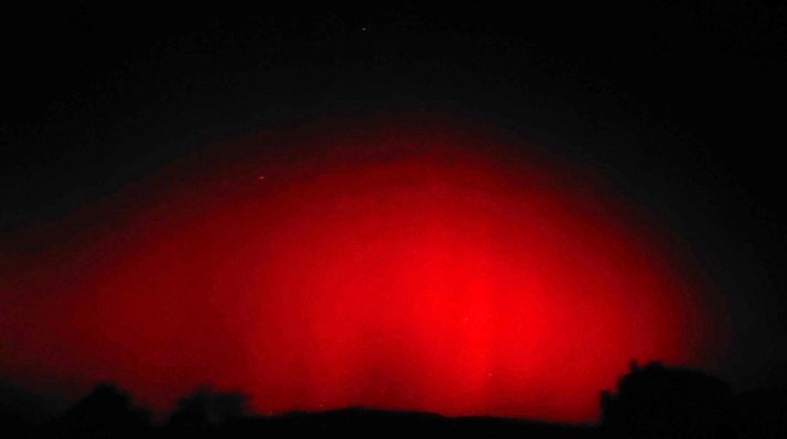 ¿Aurora boreal en Soria? Agustín Sandoval nos la muestra