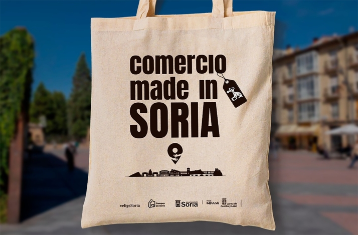 El 14 y el 15, reparto de bolsas ‘Comercio made in Soria’ en compras superiores a los 20 &euro; 