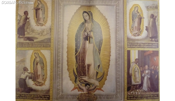La obra ‘Apariciones de Nuestra Señora de Guadalupe’, de Ágreda, viajará al Museo del Prado 