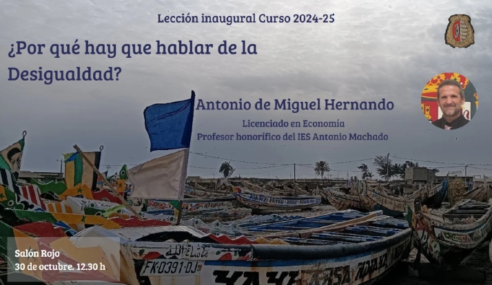 Este miércoles, lección inaugural del curso en el IES Machado