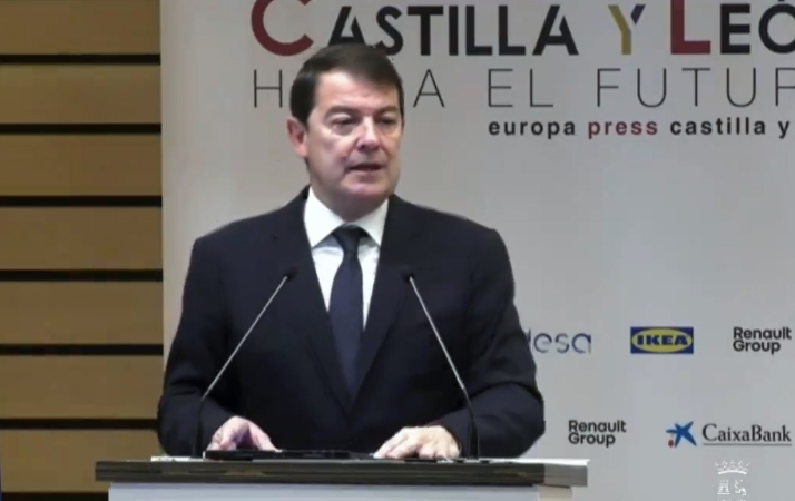 Mañueco apela al diálogo y al entendimiento con las fuerzas políticas para aprobar los próximos Presupuestos