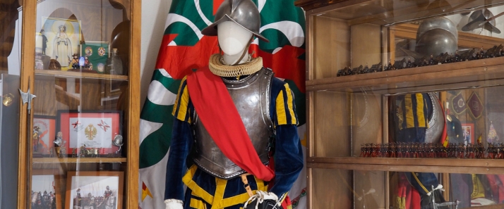 Comienzan las visitas escolares al museo militar de Navaleno