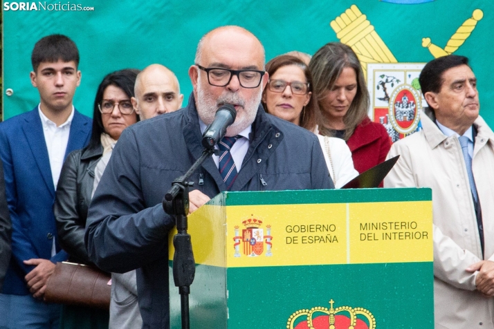 El subdelegado del Gobierno pide a los guardias civiles reforzar la relación con el ciudadano: Hablad y preguntad cómo podéis ayudarles