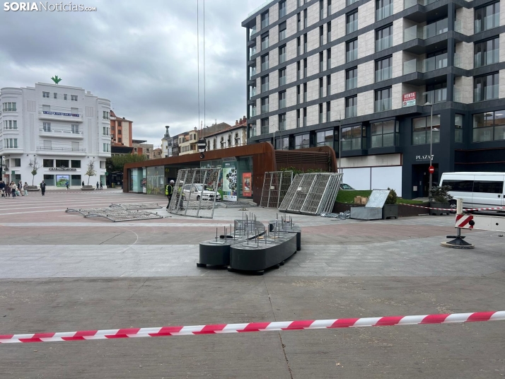 ¿Qué están montando en Mariano Granados? No es la bola de Navidad