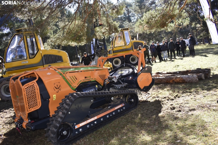 En fotos: Arranca la IV edición de Cabforest, la feria forestal más importante de Castilla y León