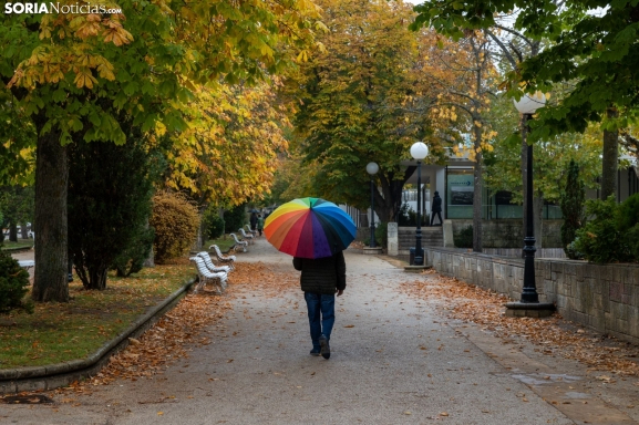 Arranca una semana de lluvia, viento y bajada de temperaturas en Soria