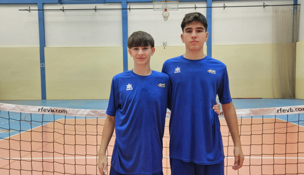 David Maján y Víctor Chamarro, del Sporting Santo Domingo, a la Concentración Permanente de Palencia