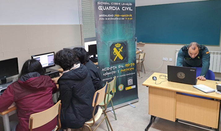Cierra la clasificatoria de la IV Ciberliga de la Guardia Civil en Soria 