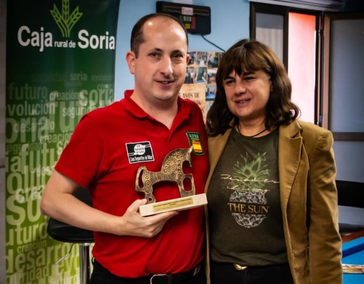 Carlos Cortés brilla en el Open de Soria