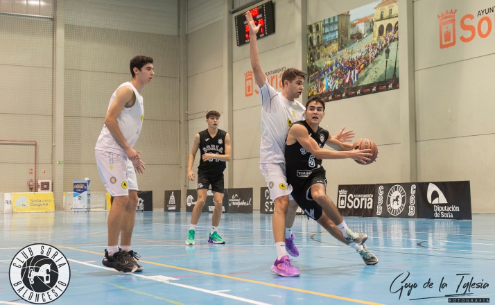 El Soria Baloncesto logra su tercer triunfo del curso (98-72) frente al Grupo Leonsa de Ávila