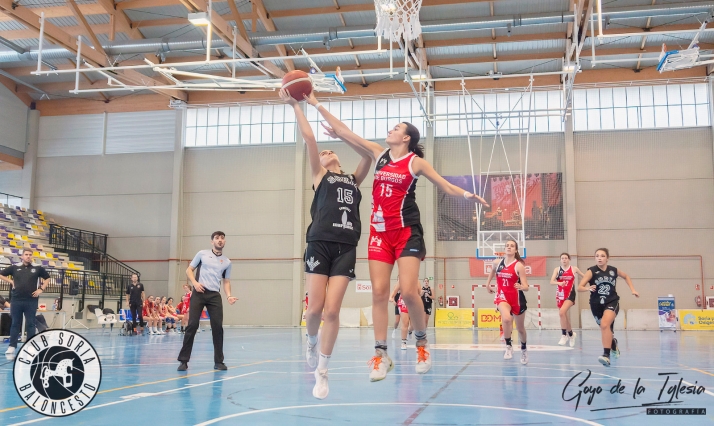 Las féminas del Soria Baloncesto también pierden en casa (47-51) frente a la Universidad de Burgos-Babieca