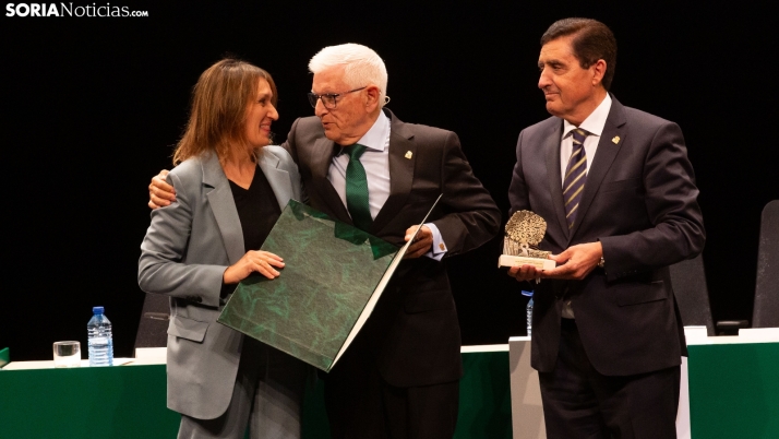 En imágenes: Soria devuelve con cariño a Juanma Ruiz Liso toda la salud que le ha aportado durante décadas