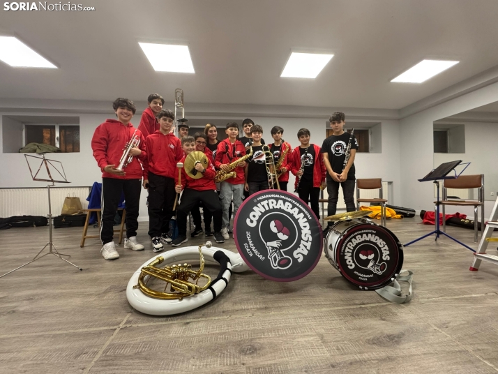 ‘Los Contrabandistas’, la charanga más joven de Soria llega para dar la nota en la provincia