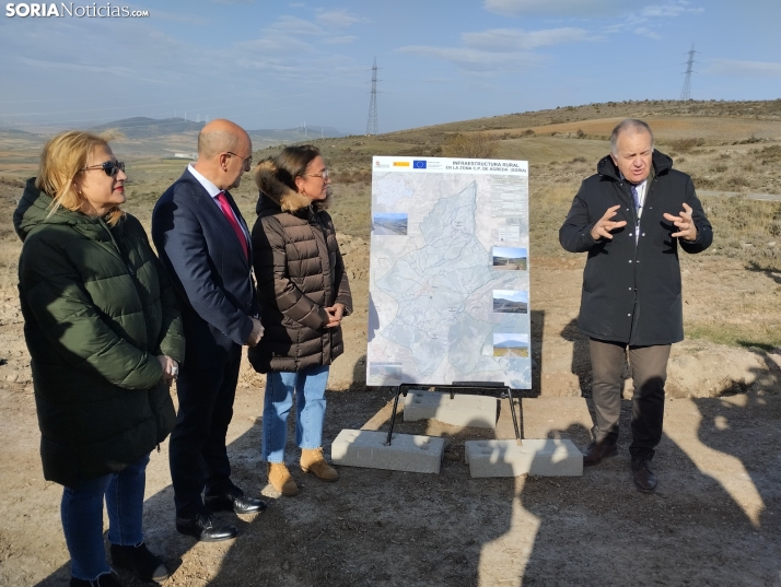 Concentración parcelaria de Ágreda: 12.200 ha., 7,5 M€ y 170 kilómetros de caminos para beneficiar a 2.100 propietarios